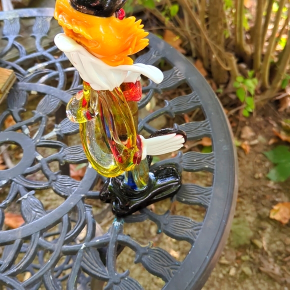 Rare HTF Vintage 💎 Murano, Italy 🤡 hand-blown VENETIAN GLASS CLOWN 🤡 pristine - Picture 9 of 13